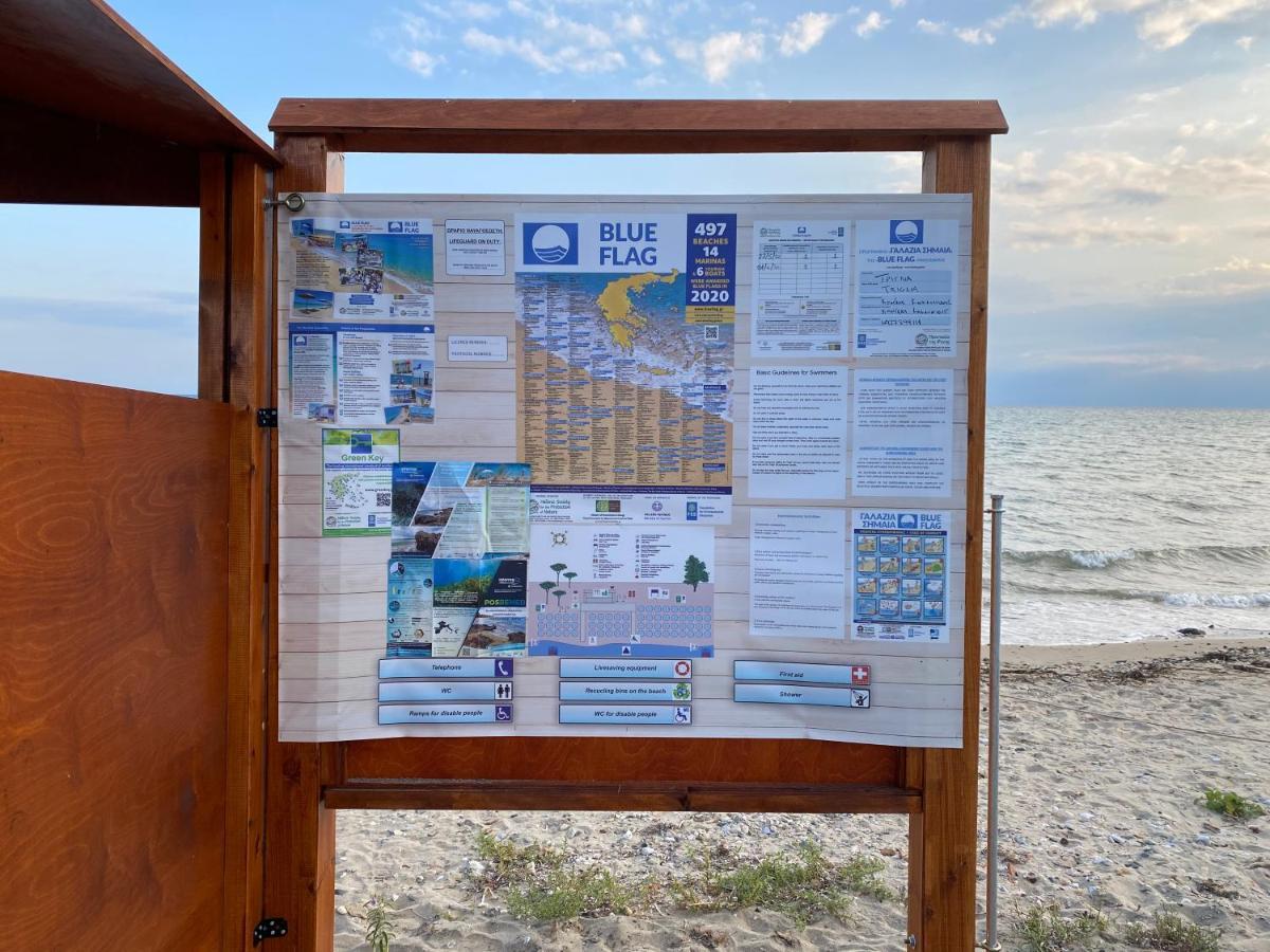 Beachfront Cottage Nea Triglia Esterno foto
