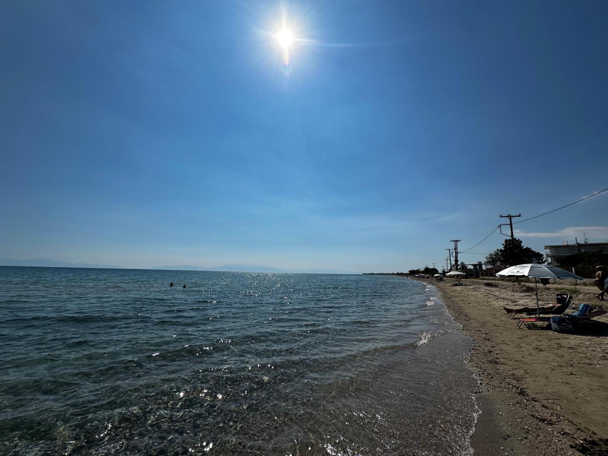 Beachfront Cottage Nea Triglia Esterno foto